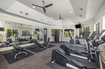 State-of-the-art fitness center with 24/7 access for residents